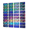 High Quality Custom Stickers Rainbow Holographic Anti Tamper Label Void Hologram Sticker